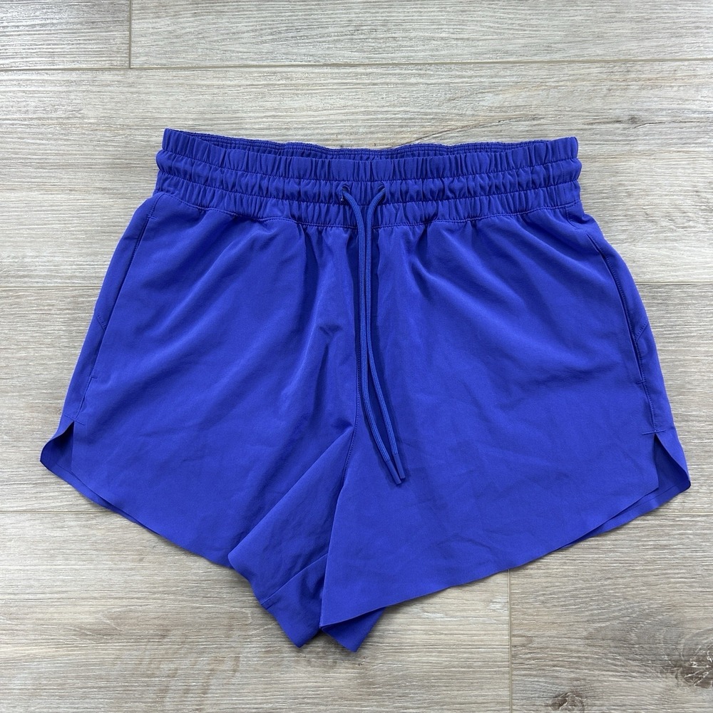 Athleta Women's XS Crossroads 3.5" Short Indigo Blue Running Workout Breezy